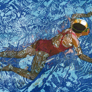 Girl swimming 1