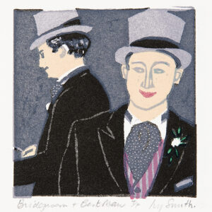 Bridegroom and best man